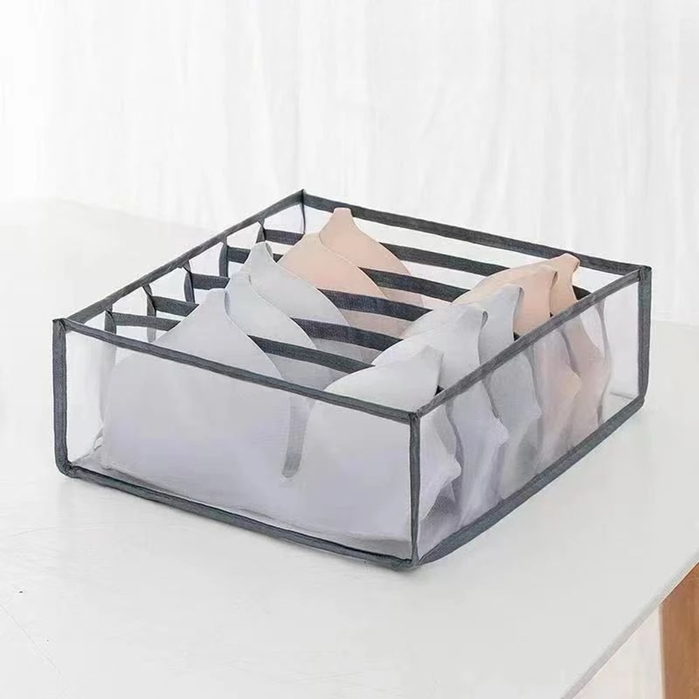 Underwear Organizer Drawer Box Multi Compartment Closet Storage Divider 6