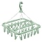 Foldable Clothes Drying Rack With Clips Portable Laundry Hanger Sock Drying Rack 9