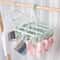 Foldable Clothes Drying Rack With Clips Portable Laundry Hanger Sock Drying Rack 2