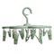 Foldable Clothes Drying Rack With Clips Portable Laundry Hanger Sock Drying Rack 7