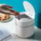 Mini Desktop Trash Bin Small Garbage Can Tabletop Waste Basket Organizer 0
