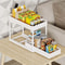 Under Sink Organizer With Sliding Drawers Kitchen Cabinet Storage Rack 6