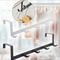 Over Door Hook Rack Space Saving Coat Hanger Five Hook Door Organizer 2