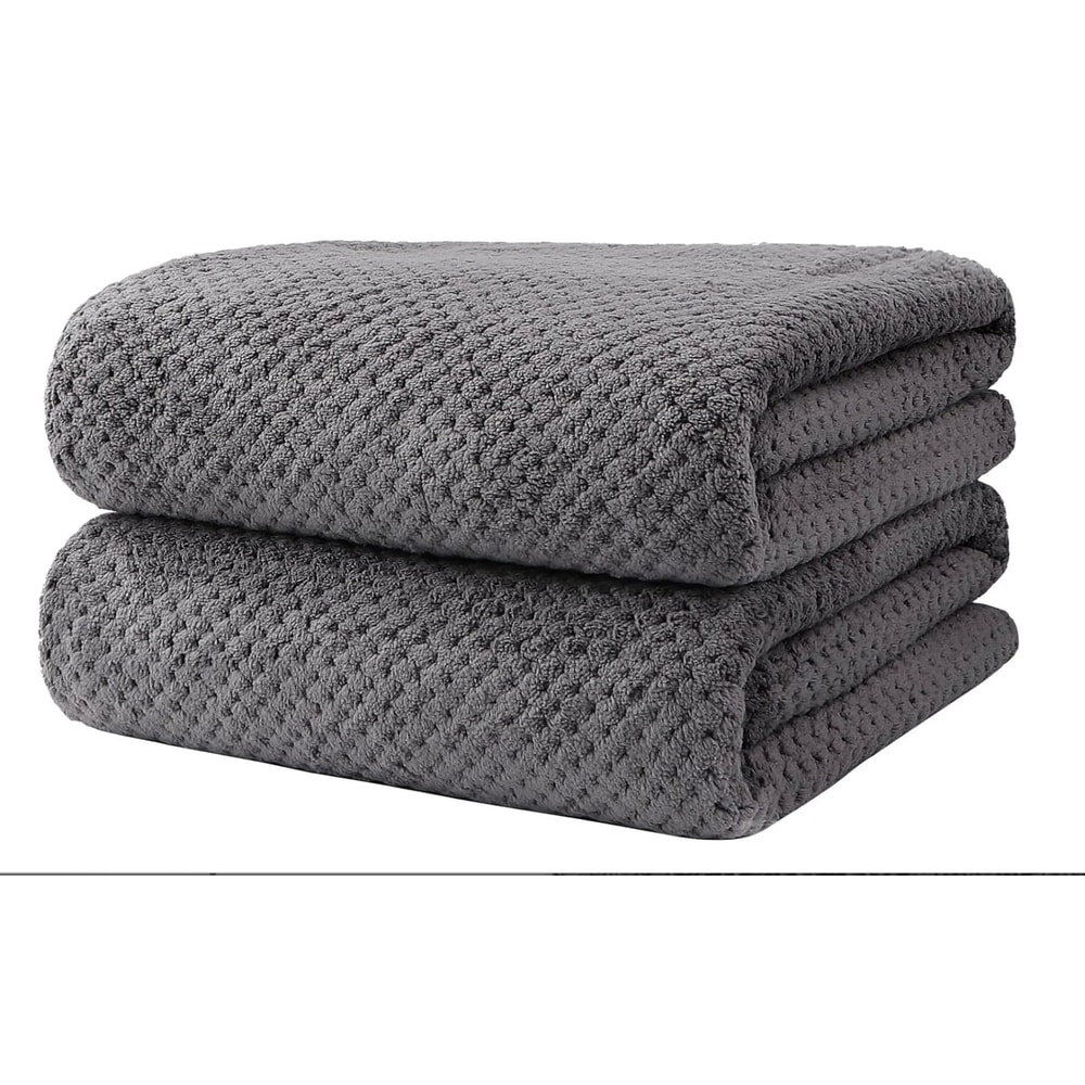 Microfiber Bath Towel Set Ultra Soft Quick Dry Absorbent Towels Pack 0
