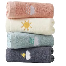 cotton hand towel set soft absorbent bathroom towels pack quick dry