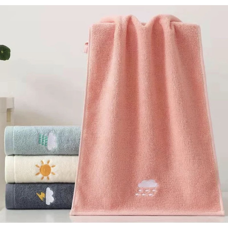 Cotton Hand Towel Set Soft Absorbent Bathroom Towels Pack Quick Dry 3