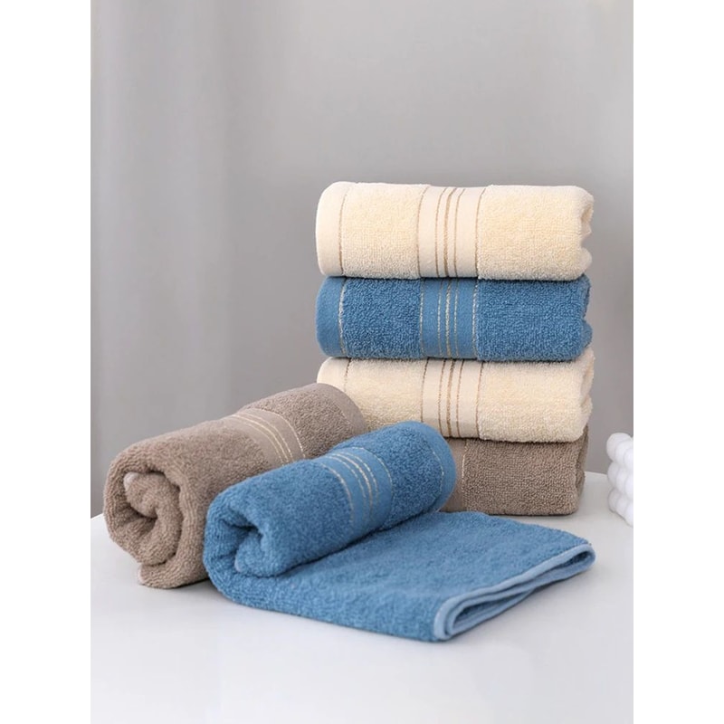 Cotton Face Towel Soft Absorbent Hand Towel Quick Dry Bathroom Towel 5