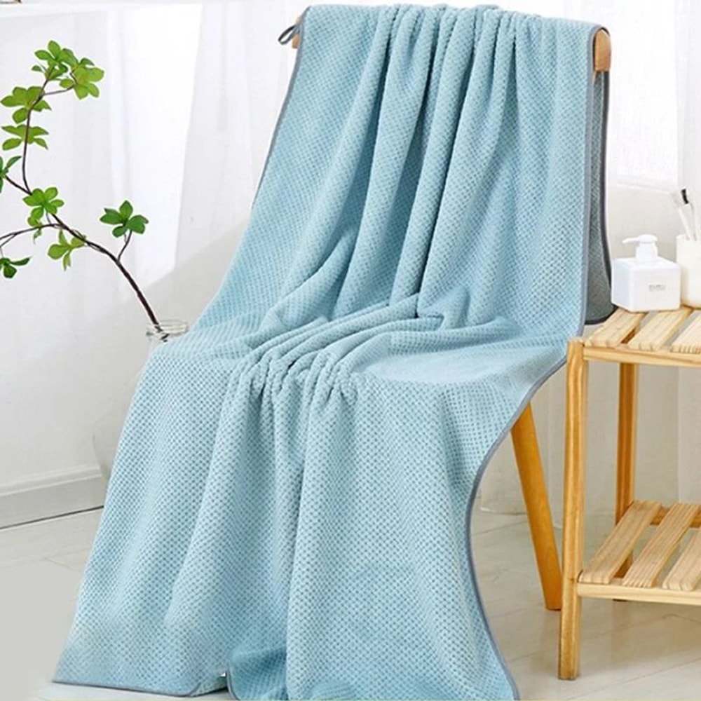 Premium Microfiber Quick Dry Towel Soft Absorbent Pineapple Grid Hand Towel 10