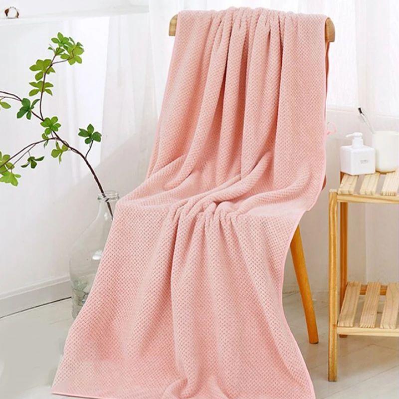 Premium Microfiber Quick Dry Towel Soft Absorbent Pineapple Grid Hand Towel 9