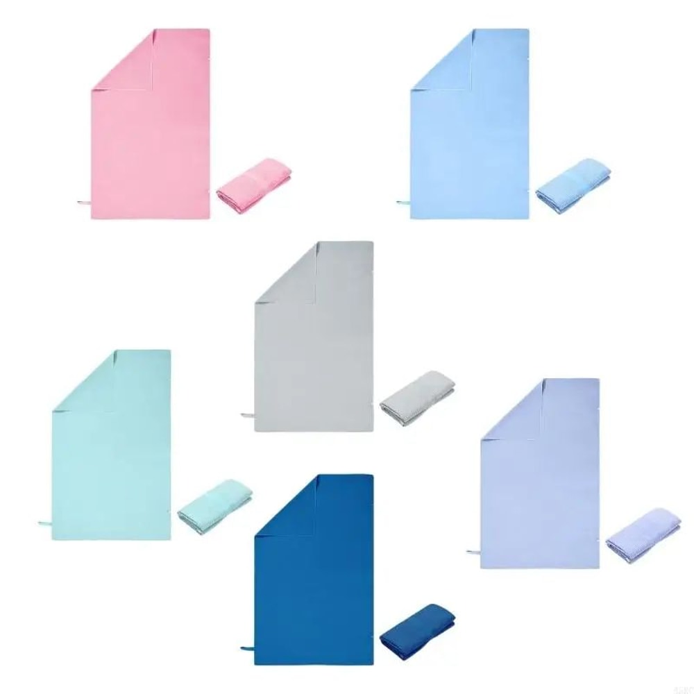 Quick Dry Microfiber Travel Towel Lightweight Sports Beach Gym Towel 0