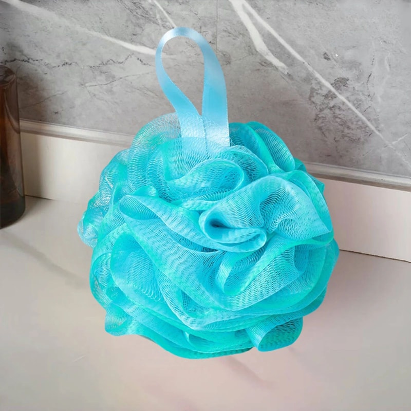 Exfoliating Bath Loofah Sponge Set Soft Mesh Shower Scrubber 2 Pack 7