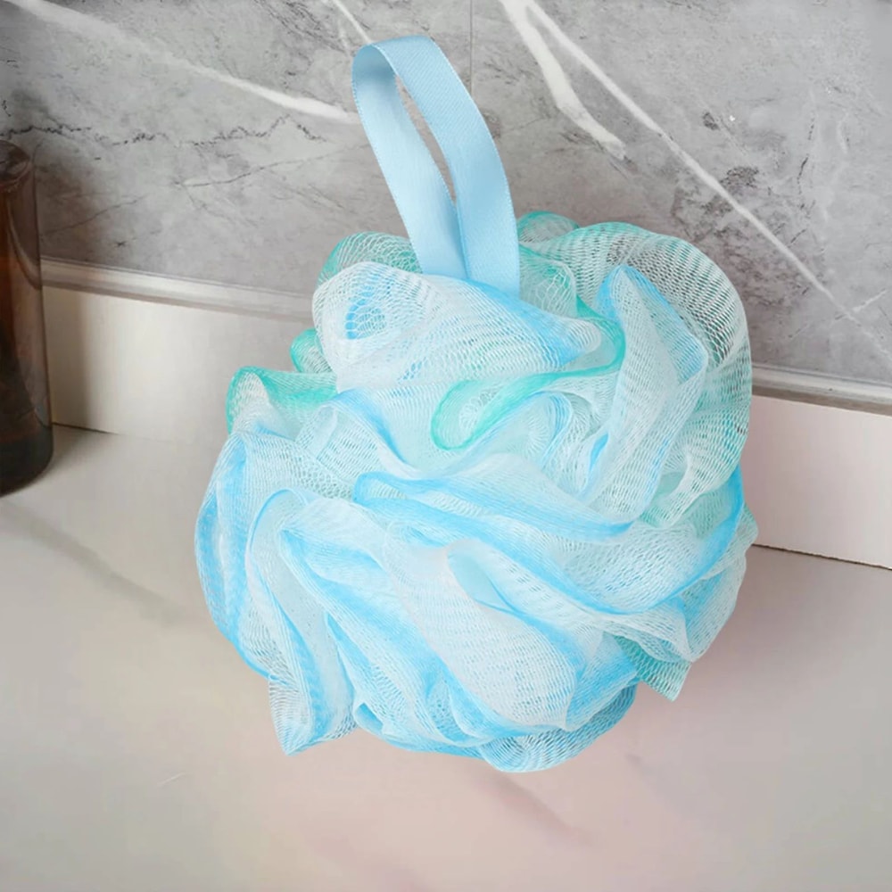 Exfoliating Bath Loofah Sponge Set Soft Mesh Shower Scrubber 2 Pack 10