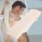Loofah Back Scrubber Exfoliating Shower Strap Deep Clean Bath Sponge 0