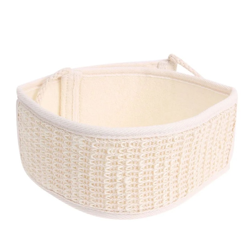 Loofah Back Scrubber Exfoliating Shower Strap Deep Clean Bath Sponge 5