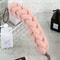 Braided Mesh Back Scrubber Long Handle Exfoliating Shower Body Sponge 6