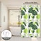 Tropical Leaf Shower Curtain Green Bathroom Privacy Curtain Waterproof Decor 2