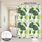 Tropical Leaf Shower Curtain Green Bathroom Privacy Curtain Waterproof Decor 3