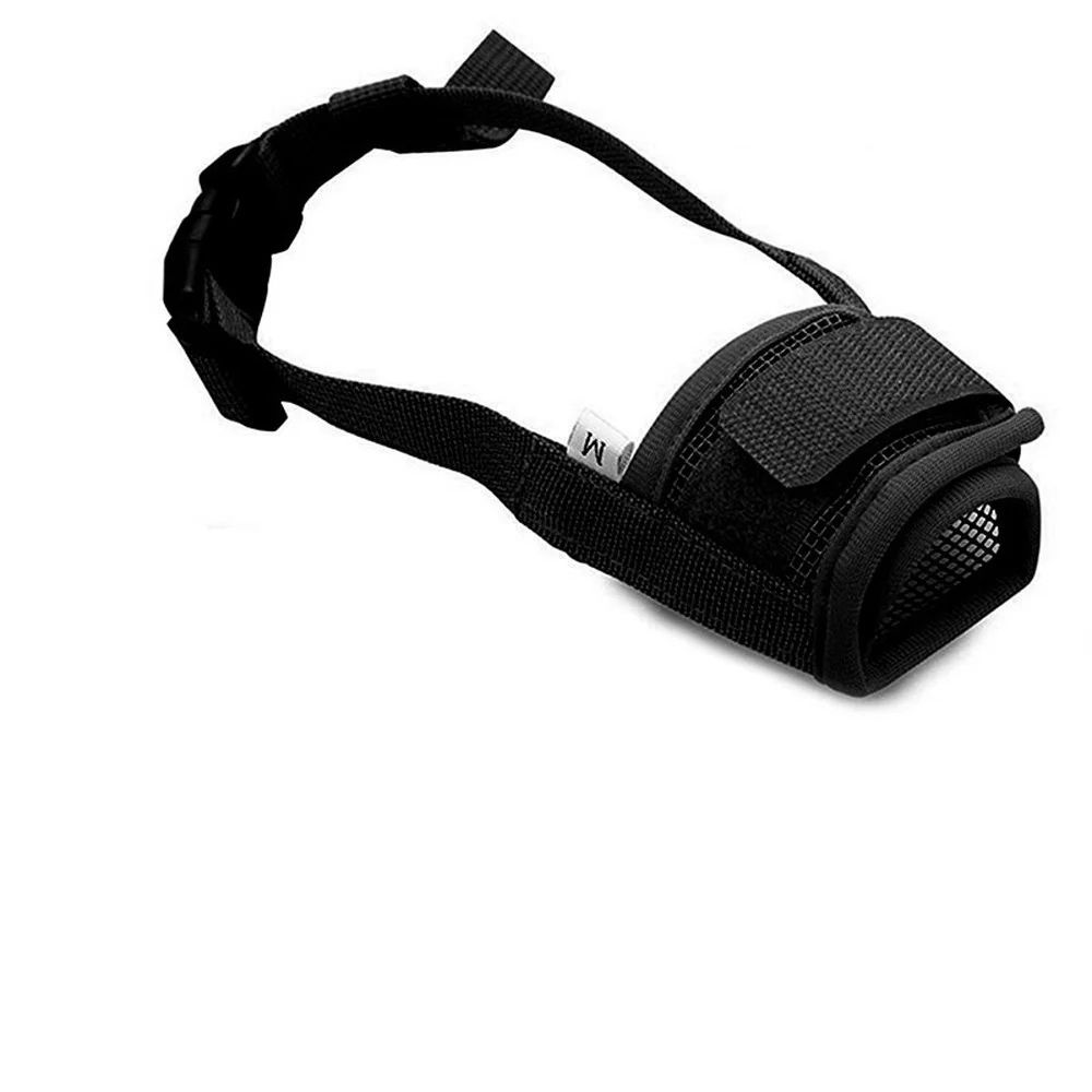 Adjustable Dog Muzzle Breathable Anti Bark Dog Muzzle Soft Mesh Pet Muzzle 3