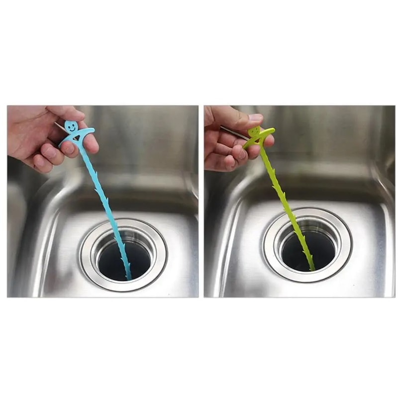 Drain Cleaner Tool Set Sink Drain Snake Hair Removal Tool 9
