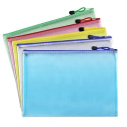 waterproof zipper file folder document organizer plastic storage bag