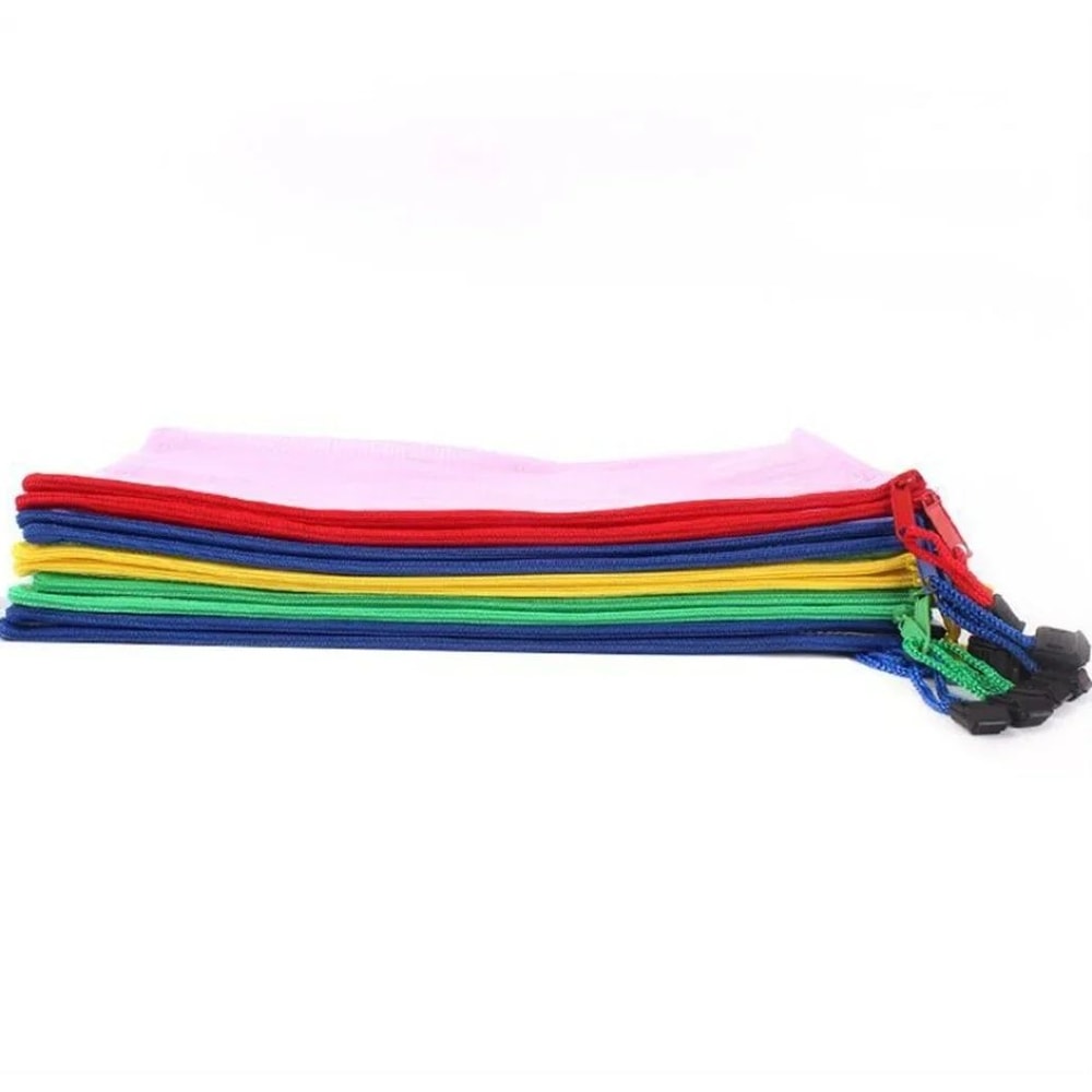 Waterproof Zipper File Folder Document Organizer Plastic Storage Bag 2