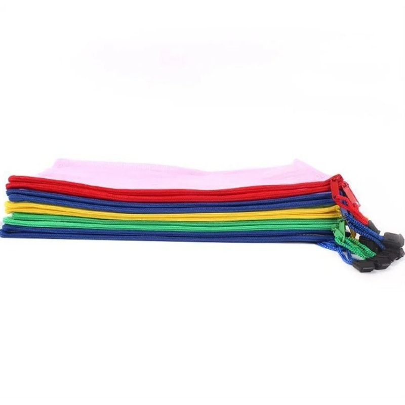 Waterproof Zipper File Folder Document Organizer Plastic Storage Bag 2