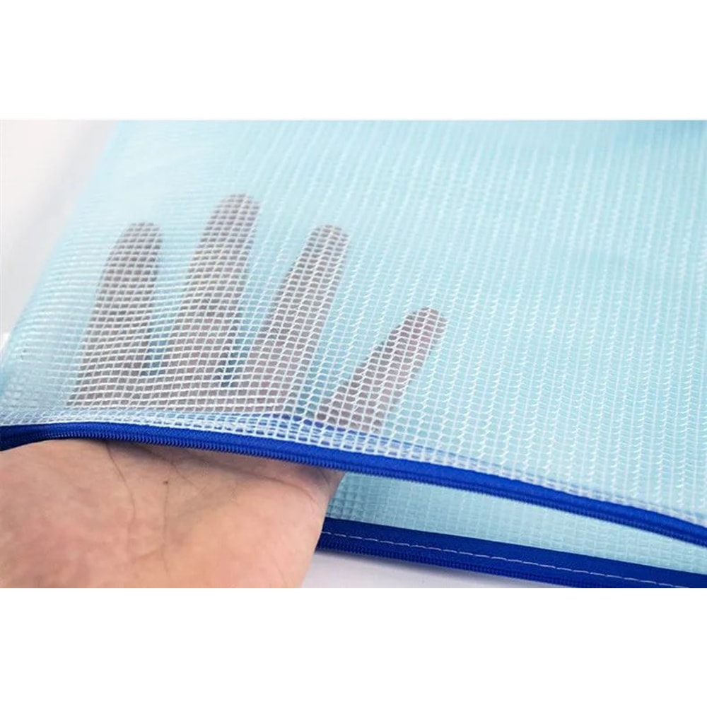 Waterproof Zipper File Folder Document Organizer Plastic Storage Bag 10
