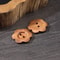 Wooden Flower Buttons Set Decorative Sewing Buttons For Clothing Crafts 11
