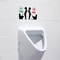 Funny Toilet Sticker Bathroom Wall Decal Removable WC Sticker Decor 1