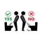 Funny Toilet Sticker Bathroom Wall Decal Removable WC Sticker Decor 3