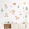 Cartoon Rabbit Wall Stickers Kids Room Nursery Wall Decals Cute Bunny Decor 0