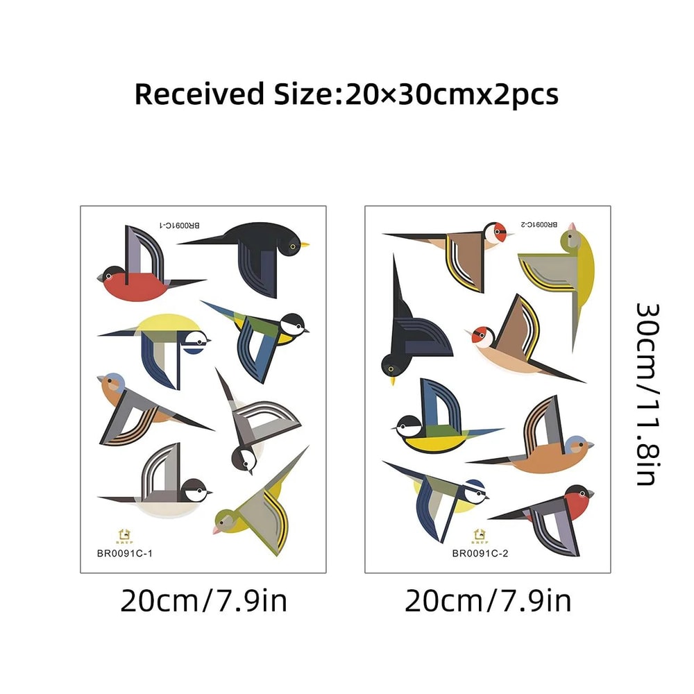 Cartoon Rabbit Wall Stickers Kids Room Nursery Wall Decals Cute Bunny Decor 6