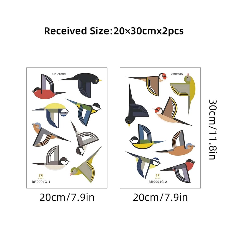 Cartoon Rabbit Wall Stickers Kids Room Nursery Wall Decals Cute Bunny Decor 6