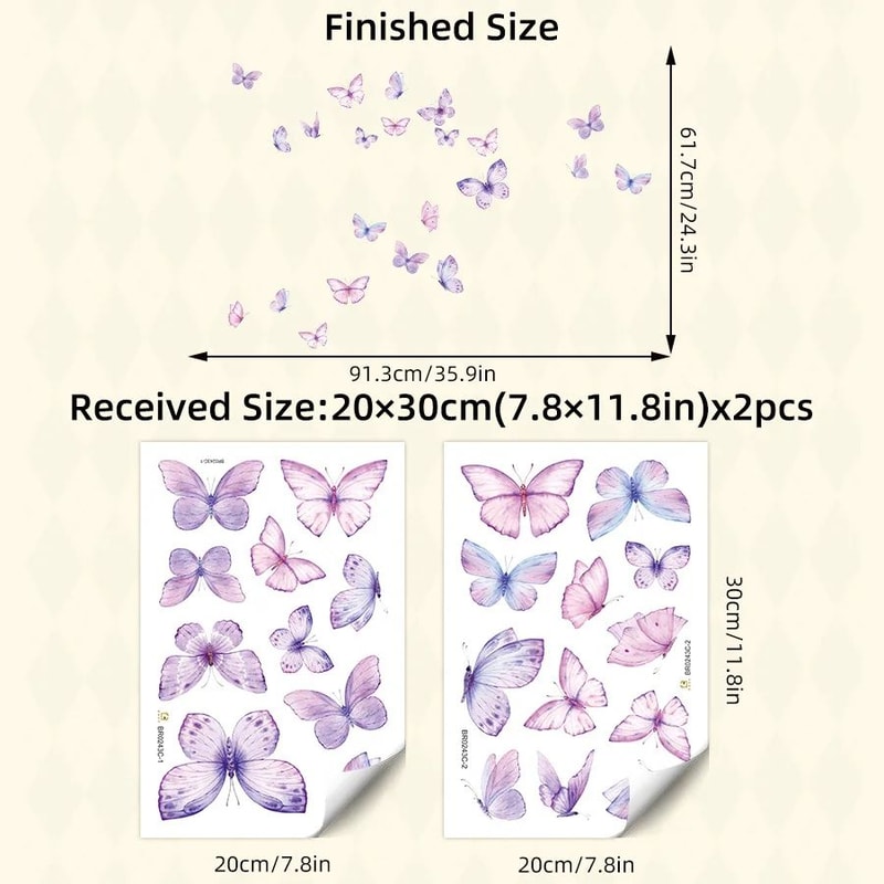 Cartoon Rabbit Wall Stickers Kids Room Nursery Wall Decals Cute Bunny Decor 13