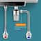 Shower Water Filter Universal Faucet Filter Anti Scale Water Purifier 5