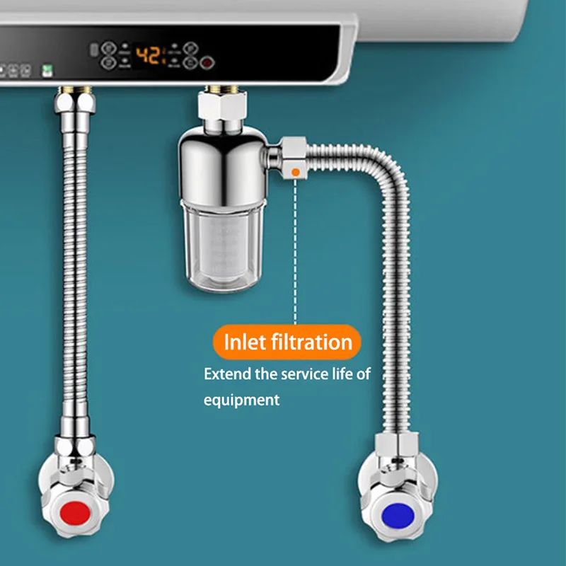 Shower Water Filter Universal Faucet Filter Anti Scale Water Purifier 5