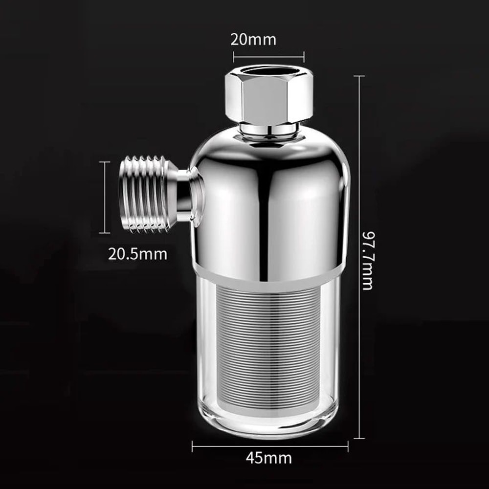 Shower Water Filter Universal Faucet Filter Anti Scale Water Purifier 6