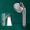 Dual Shower Head Set Handheld And Overhead High Pressure Shower Head 7