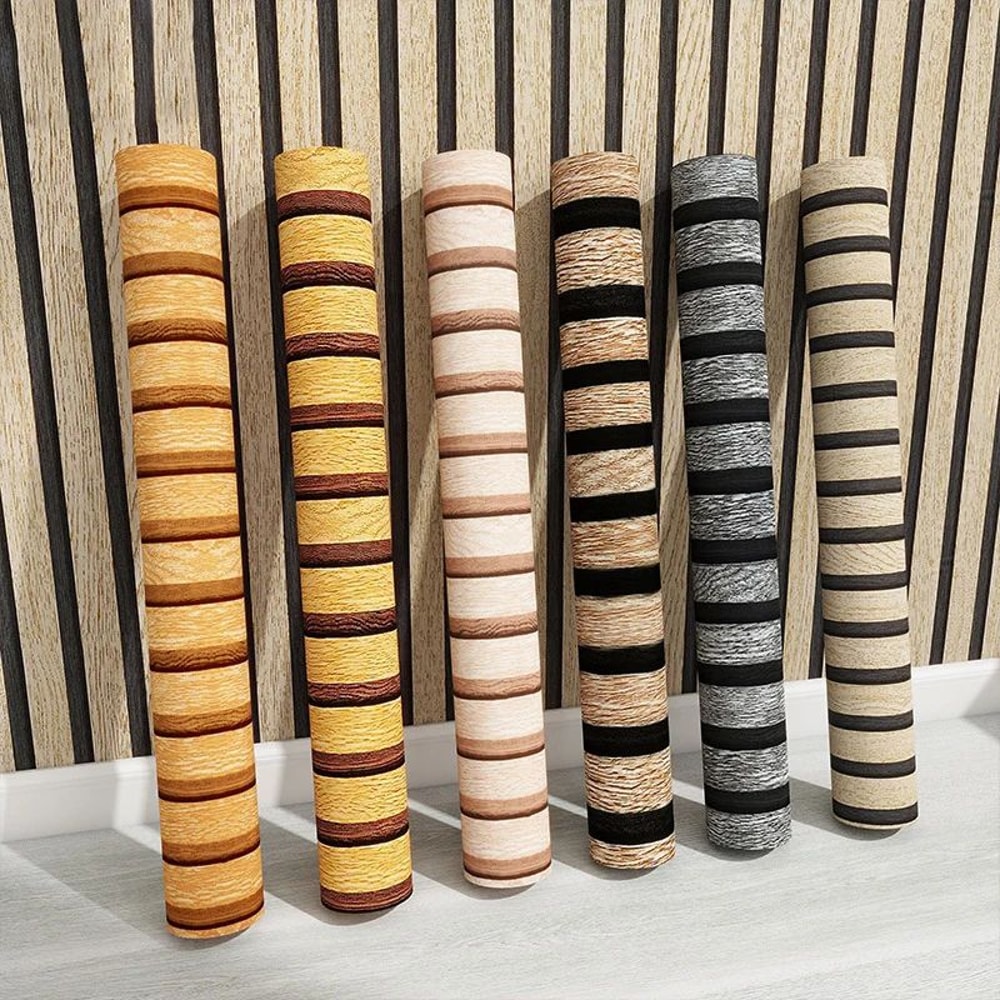 Wood Grain Peel And Stick Wallpaper Waterproof Self Adhesive Wall Covering 5