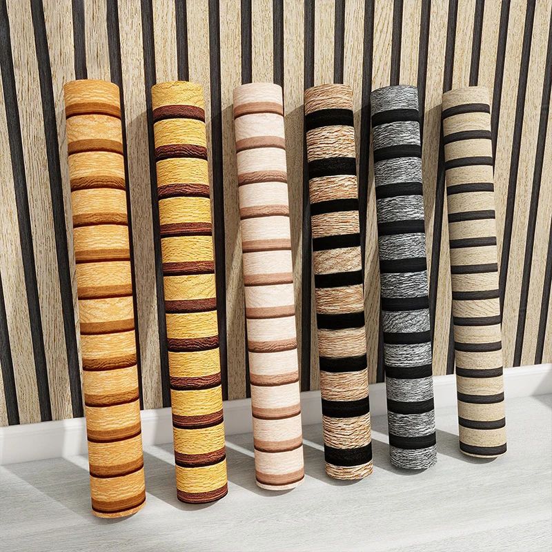 Wood Grain Peel And Stick Wallpaper Waterproof Self Adhesive Wall Covering 5