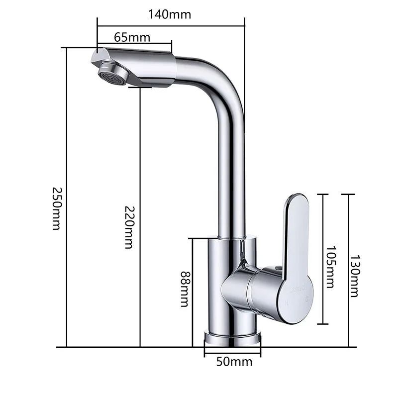 360 Rotating Kitchen Faucet Extender Dual Mode Splash Proof Sink Tap 5