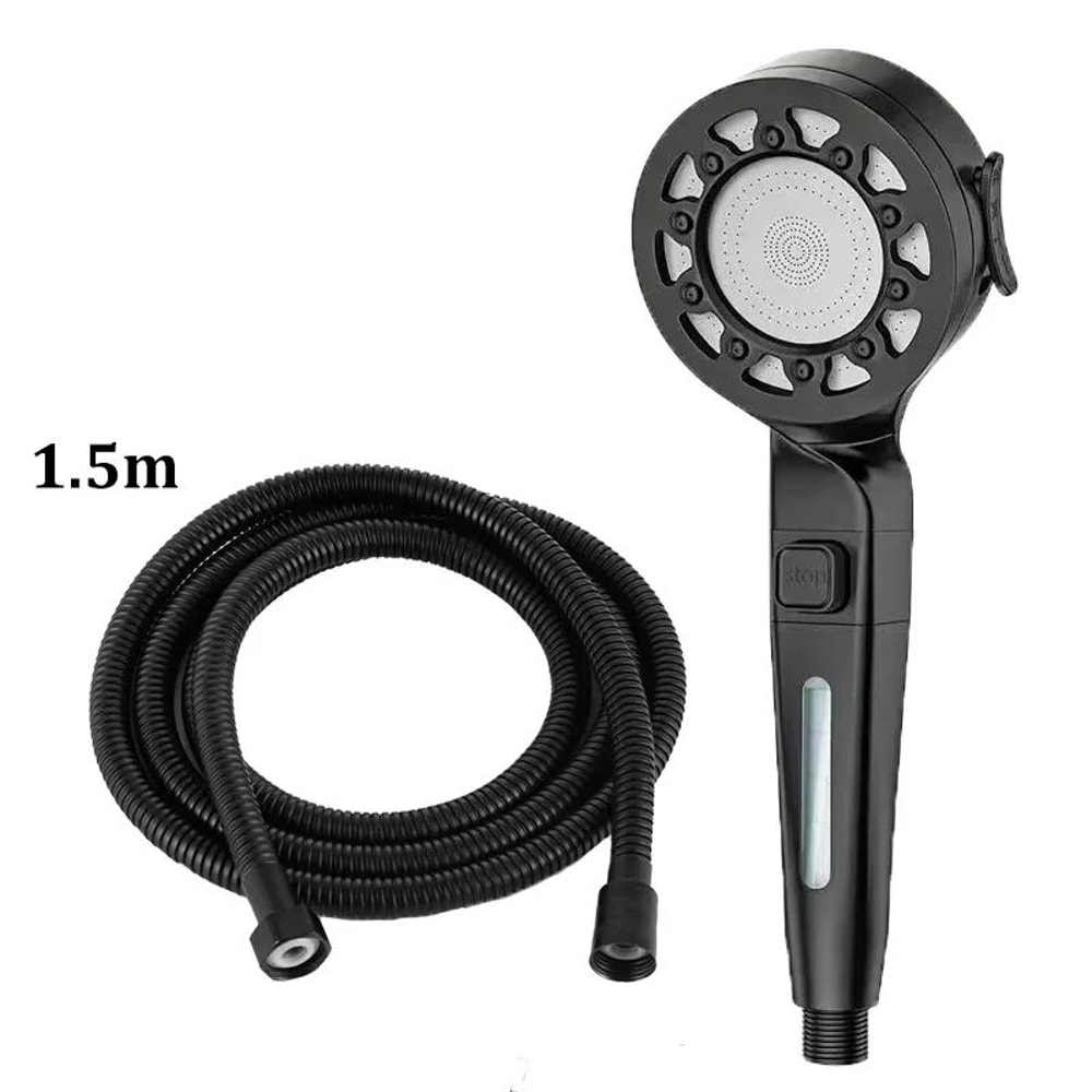 High Pressure Shower Head With Filter 4 Mode Adjustable Water Saver 11