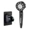 High Pressure Shower Head With Filter 4 Mode Adjustable Water Saver 12