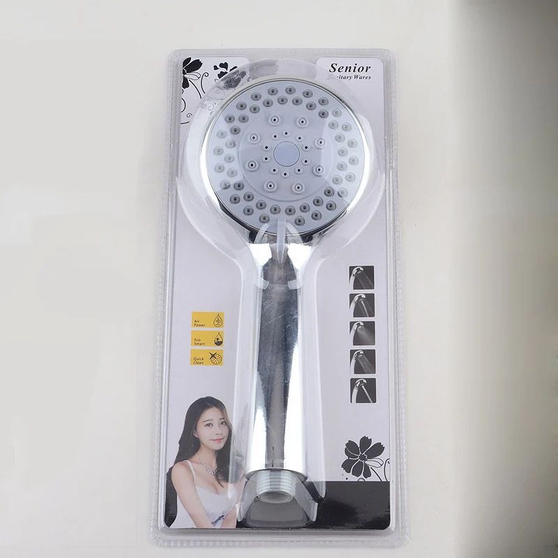 High Pressure Handheld Shower Head 5 Mode Adjustable Large Water Outlet 6