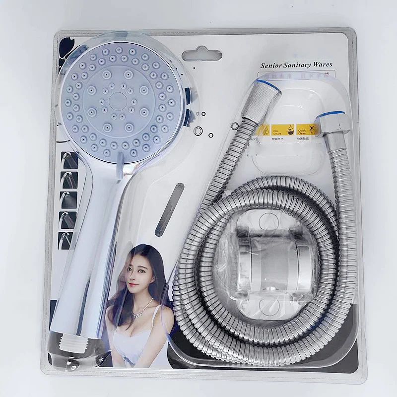 High Pressure Handheld Shower Head 5 Mode Adjustable Large Water Outlet 8