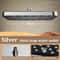 Large Square Rainfall Shower Head High Pressure Anti Clog Bathroom Set 7