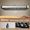 Large Square Rainfall Shower Head High Pressure Anti Clog Bathroom Set 7