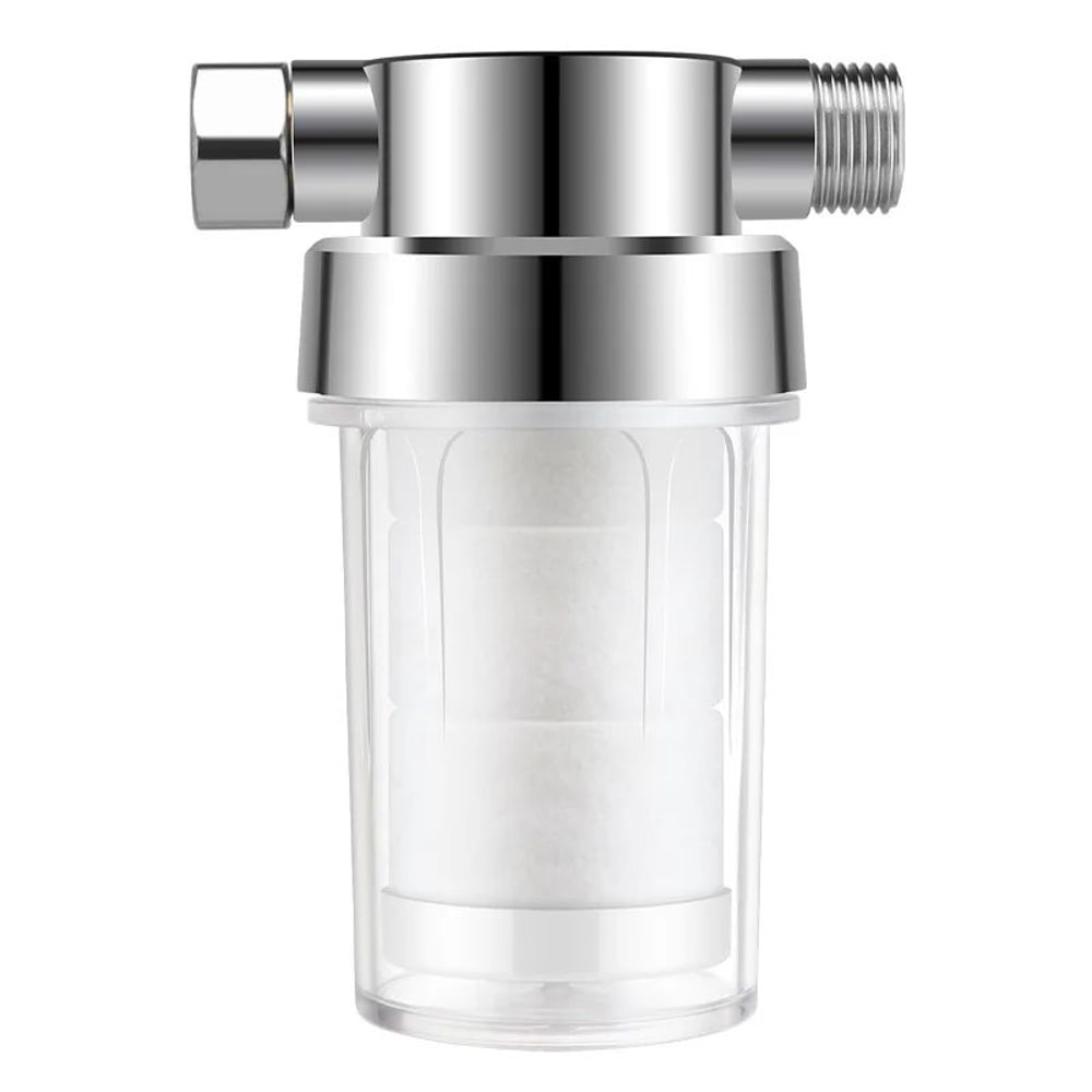 Universal Shower Head Water Filter Chlorine Removal Purifier With Replaceable Cartridge 9