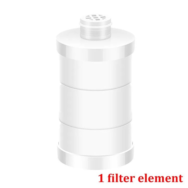 Universal Shower Head Water Filter Chlorine Removal Purifier With Replaceable Cartridge 6