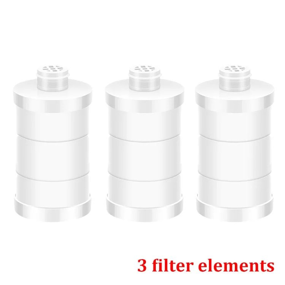 Universal Shower Head Water Filter Chlorine Removal Purifier With Replaceable Cartridge 8